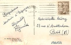 CPA Madrid Le Palais Royal 