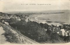 CPA Le Havre Vue generale vers le Port 