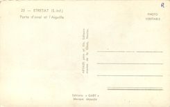 CPA Etretat S Inf Porte d'aval et l'Aiguille