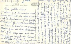 CPM PARIS- LA FLECHE NOTRE DAME