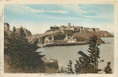 CPA GRANVILLE-Le Casino et le Roc