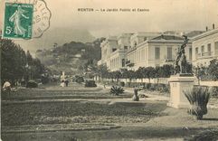 CPA MENTON-Le Jardin Public et Casino