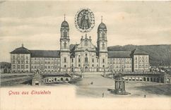 CPA SUISSE-GRUSS AUS EINSIEDEN