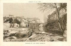 CPA VAISON ET LE PONT ROMAIN