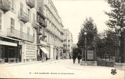 Aix les Bains - Entrance of the Large Circle - CPA