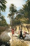 CPM COLLECTION ARTISTIQUE "L'AFRIQUE" Dans l'Oasis