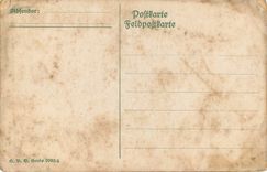 CPA Dein Bild wied ftets feob und rein Lebendig in meinem herzen fein