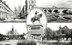 CPA Souvenir d'Orléans