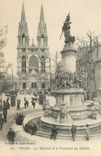 CPA Marseille - Les Réformés et le Monument des Mobiles