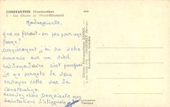 CPM CONSTANTINE - Les Chute de l'Oued-Rhummel