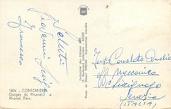 CPA CONSTANTINE Gorges du Rhumel