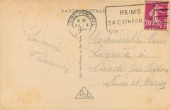 CPA Reims la Cathedrale 