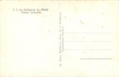 CPA La Cathedrale de Reims 