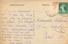 CPA Menton vue generale prise de la Frontiere Italienne