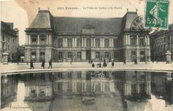 CPA Rennes le Palais de Justice et le Bassin 