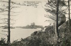 CPA Ploumanach C du N Chateau de Costaeres 