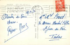 CPM Paris En Flanant Notre Dame et le Square de l'Archeveche