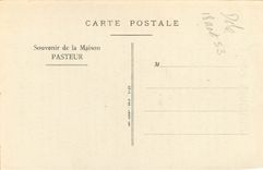 CPA Quelques pensees Pasteur