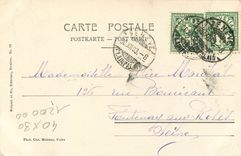 CPA Bonne annee Suisse