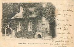 CPA Versailles parc du petit trianon le boudoir Carte 1900