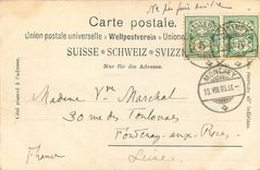 CPA Souvenir de Box et la dent du Midi