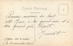 CARTE PHOTO Femme Enfant