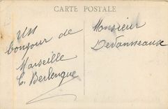 CPA Marseille le fort St Jean et la Catehdrale 