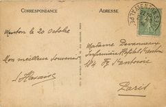 CPA Menton vue prise du boulevard de Garavane 