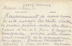 CARTE PHOTO Femme Chien Enfant
