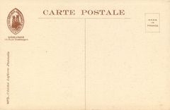 CPA Reims Cathedrale portail Saint Sixte detail du Tympan 