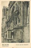 CPA Reims Cathedrale facade sur du transept 