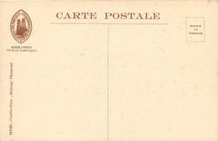 CPA Reims Cathedrale emplacement de la statue de l'eglise cote occidental de la rose sud 