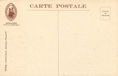 CPA Reims Cathedrale le beau dieu decapite facade nord porche du Jugement Dernier 