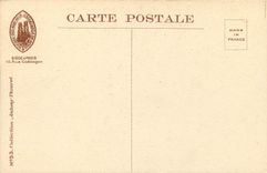 CPA Reims cathedrale Destructions des Voutes du Transept 