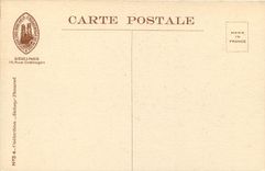 CPA Reims cathedrale la Visitation Porche Principal 