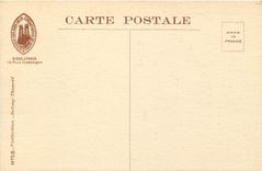 CPA Reims cathedrale Porche Principal la Vierge au Trumeau Janv 1920 