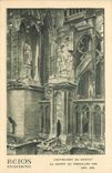 CPA Reims cathedrale Contrefort du Chevet au depart du Croisillon Sud Dec 1918 