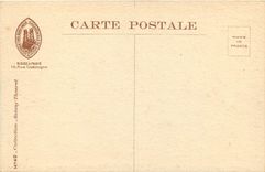 CPA Reims cathedrale Contrefort du Chevet au depart du Croisillon Sud Dec 1918 