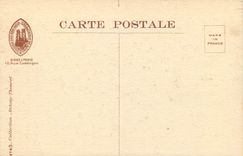 CPA Reims cathedrale le Porche Saint Sixte Facade Nord Dec 1918 