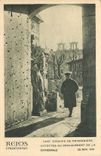 CPA Reims cathedrale Chef d'Equipe de Prisonniers Affectee au deblaiment de la Cathedrale 30 Nov 191
