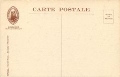 CPA Reims cathedrale la Cathedrale Vue de la Rue Libergier 