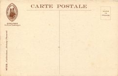 CPA Reims cathedrale Trumeau du Porche Saint Sixte Facade Nord 