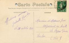 CPA Rennes Pensiennat Notre Dame rue du Vieux Cours La Cours du marronnier 