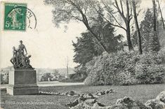 CPA Rennes Un Coin du Jardin des Plantes 
