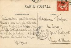 CPA Dinard La Malouine Au loin Saint Malo 