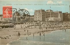CPA Dinard Le Petit Casino et l'Hotel Royal 