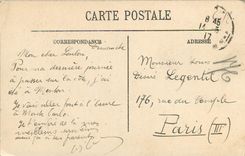 CPA Menton Vue prise de la Frontiere 