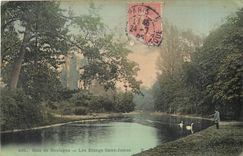 CPA Bois de Boulogne Les Etangs Saint James 