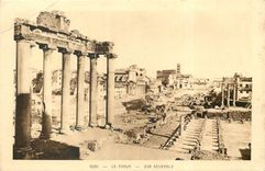 CPA Rome Le Forum Vue Generale 