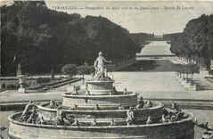 CPA Versailles Perspective du tapis vert et du grand canal Bassin de Latone 